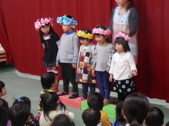 みややま保育園 １月 誕生会